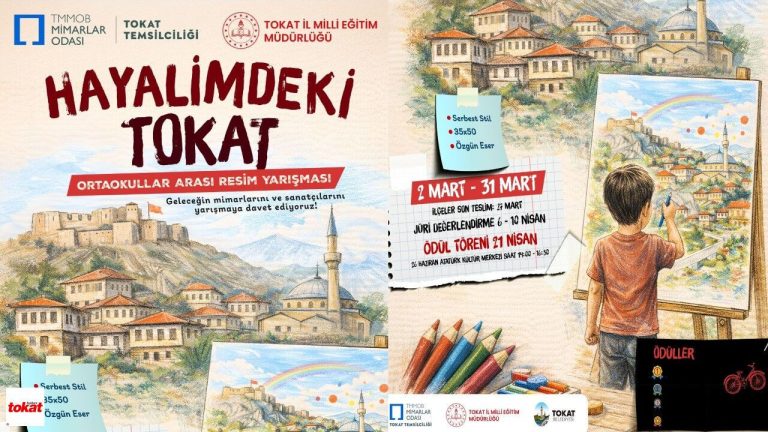 Tokat’ta “Hayalimdeki Tokat” yarışması tamamlandı: Ödüller sahiplerini buluyor