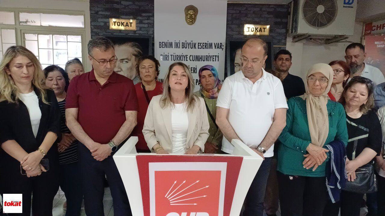 CHP Kadın Kollarından Tokat’ta Sert Açıklama: “Örgüt İradesini Teslim Etmeyeceğiz”